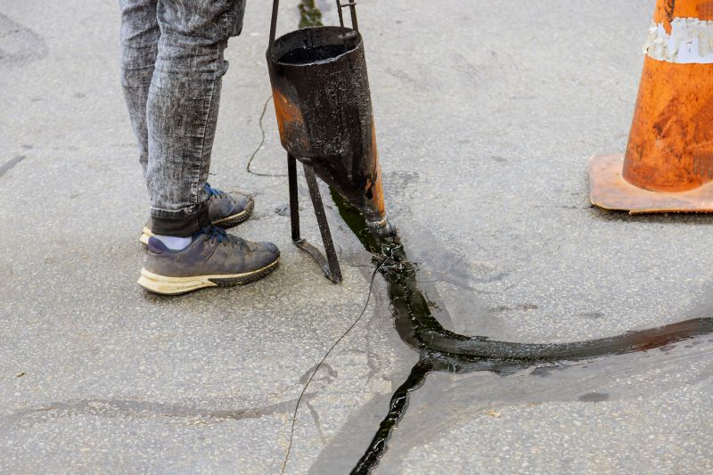 Asphalt Crack Sealing in Columbus, OH