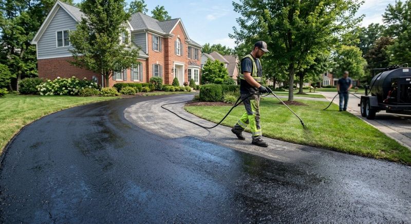 Asphalt Driveway Sealing in Sarasota, FL