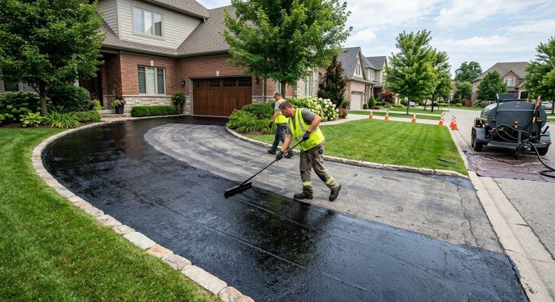 Asphalt Sealcoating in Columbus, OH