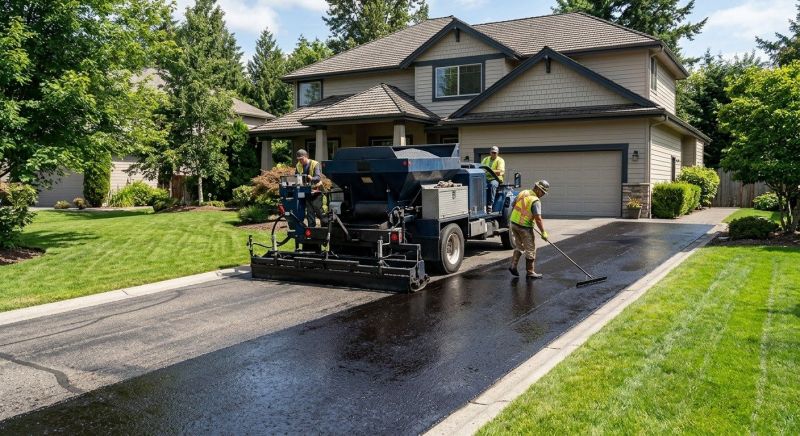 Asphalt Slurry Sealing in Grand Rapids, MI