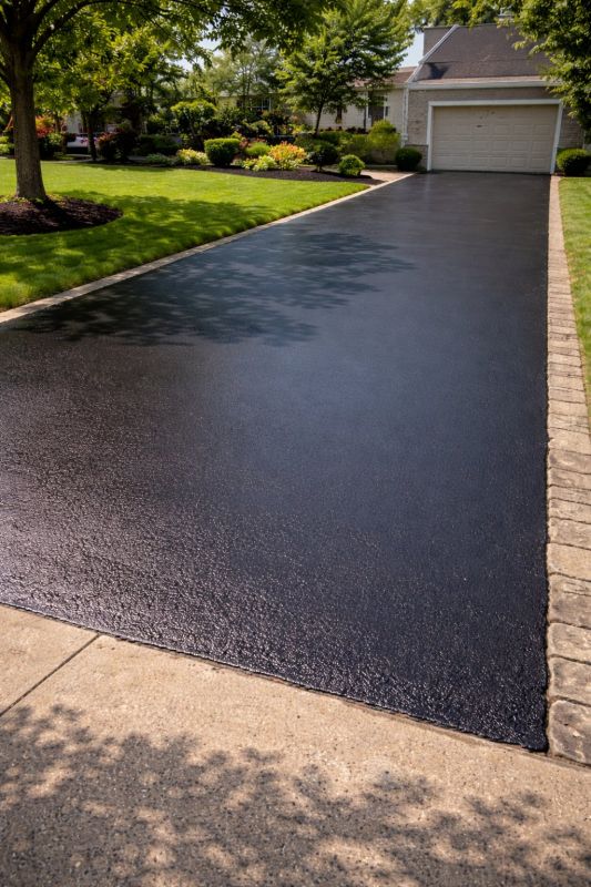 Blacktop Driveway Sealing in Miami Dade County, FL