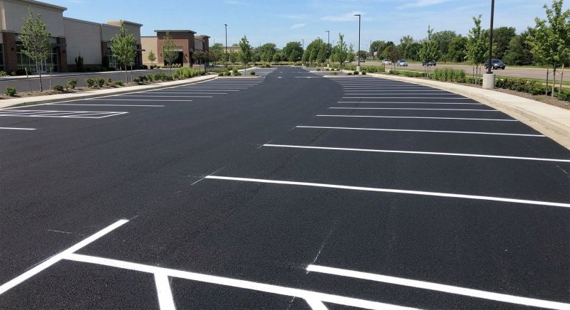 Church Parking Lot Striping in Lawrenceville, GA