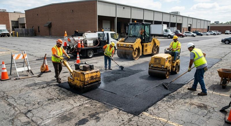 Commercial Asphalt Repair in Little Rock, AR