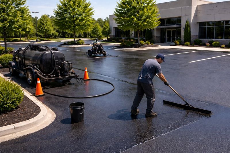 Commercial Asphalt Sealing in San Antonio, TX