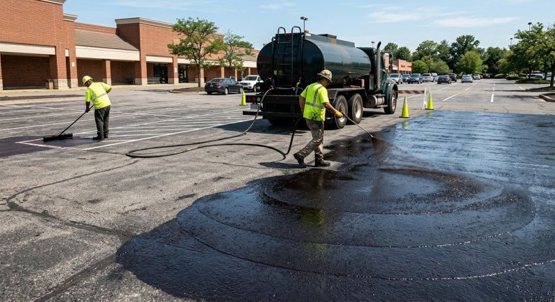 Commercial Parking Lot Sealing in Fort Collins, CO