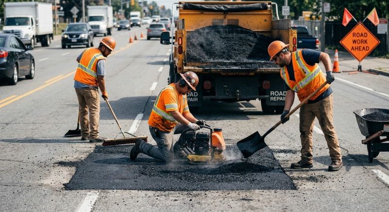 Highway Resurfacing in Palm Springs, CA
