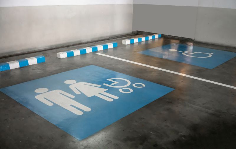Parking Garage Striping in Roswell, GA