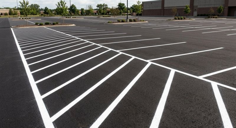 Parking Lot Painting in Lawrenceville, GA