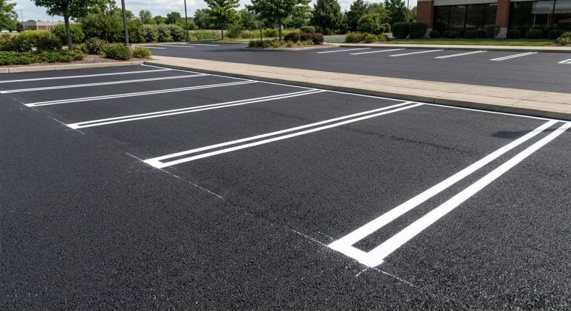 Parking Lot Painting in Lawrenceville, GA
