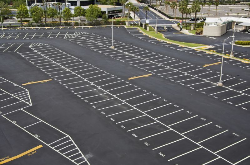 Parking Lot Striping in Alpharetta, GA