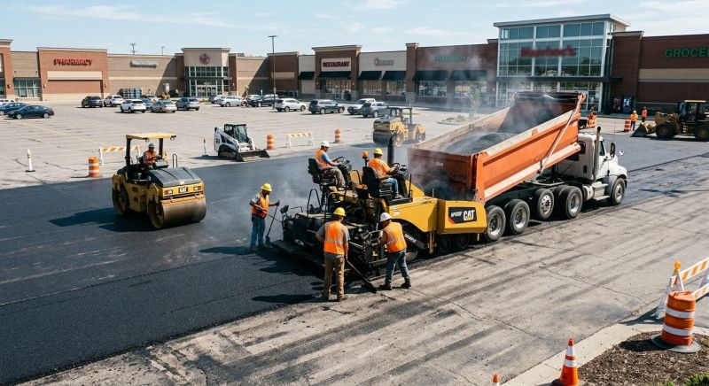 Commercial Asphalt Service in Savannah, GA