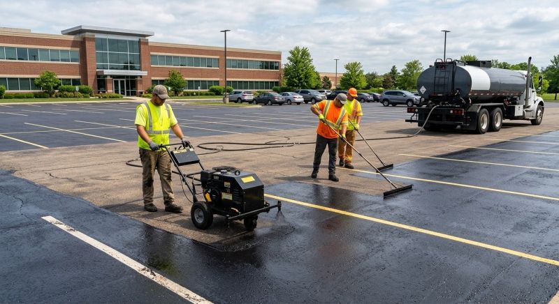 Parking Lot Resurfacing in Columbus, OH