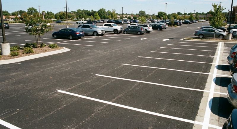 Parking Lot Striping in Lawrenceville, GA