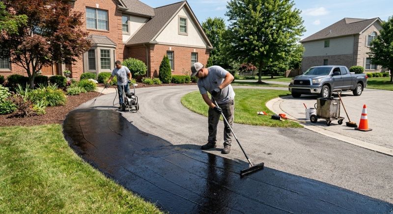 Residential Blacktop Sealing in Grand Rapids, MI